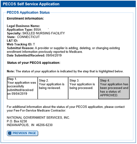 PECOS Application Tool