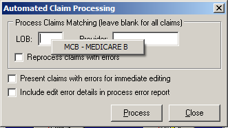 Automated Claim Processing