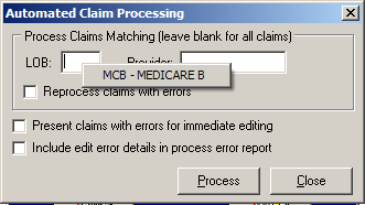 Automated Claim Processing Automated Claim Processing