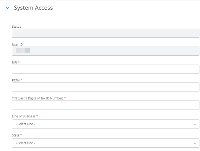 System Access