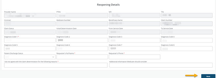 Reopening Details