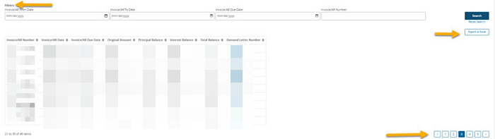  View Overpayments panel