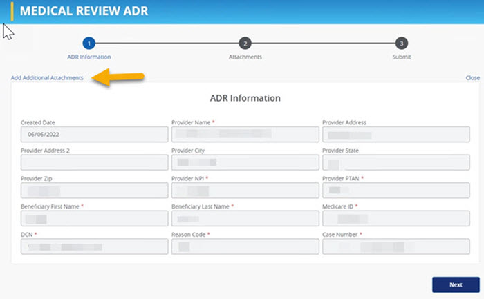 Medical review ADR