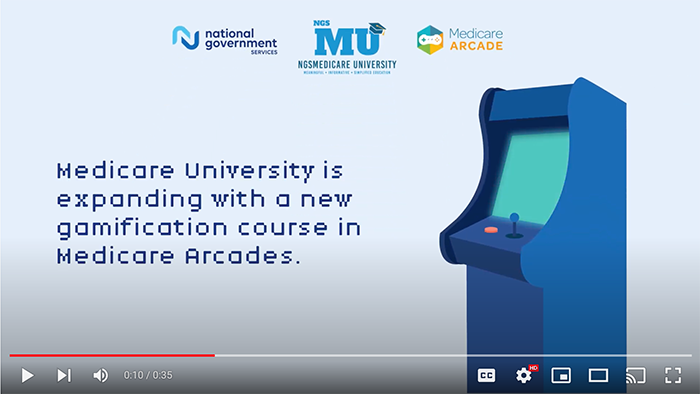 Medicare University is expanding with a new gamification course in Medicare Arcades.