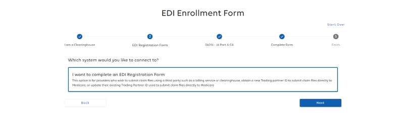 EDI Enrollment Form